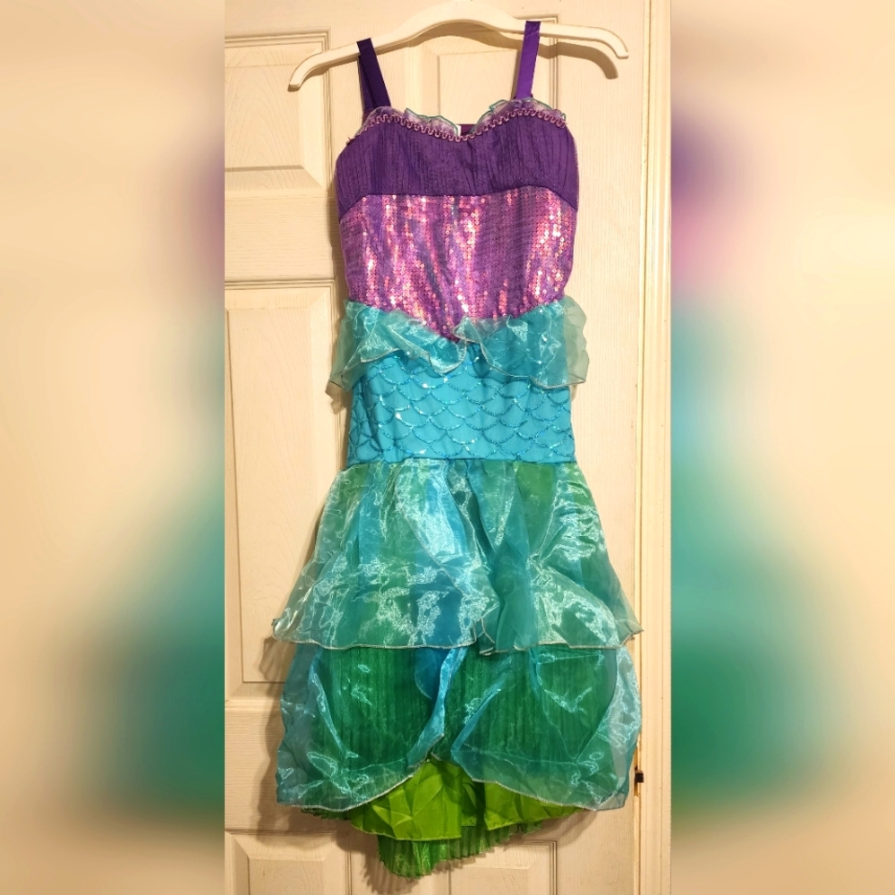 Girls size 10 Mia Belle Memaid Costume Dress
